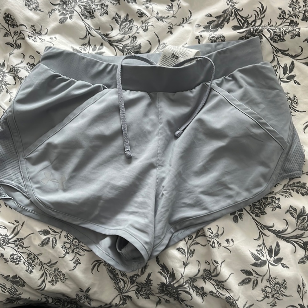 Grey under armour shorts